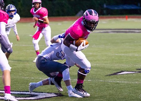 Pink Vikings Football Game