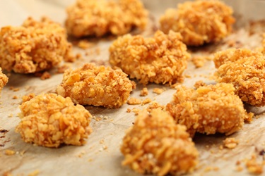 healthy spicy chicken nuggets