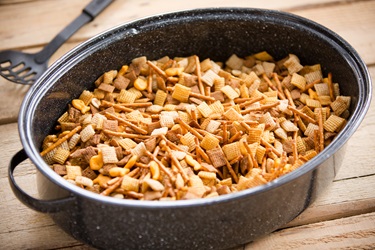 hearty party mix recipe