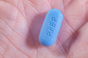 A PrEP pill is shown in this photo from Getty Images.